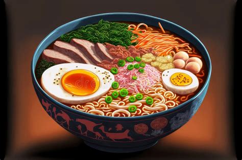  Hakata Ramen:  Savustettu liha ja pehmeät nuudelit yhdistyvät täydellisessä japanilaisessa lohtusyödyssä!